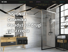 Tablet Screenshot of insignia.pl